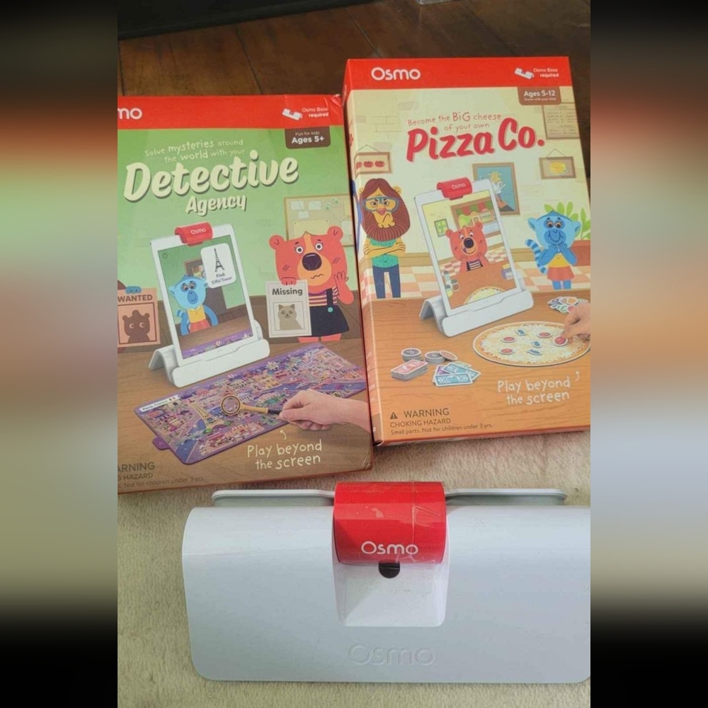 Osmo Base and 2 Games